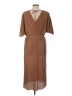 Assorted Brands 100% Polyester Brown Casual Dress Size L - photo 2