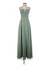 Lulus 100% Polyester Green Cocktail Dress Size S - photo 1