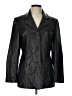 Adler Collection 100% Leather Black Blazer Size L - photo 1