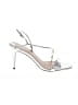 Charles by Charles David Metallic Silver Sandals Size 10 - photo 1