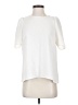DR2 100% Polyester Ivory Short Sleeve Top Size XS - photo 1