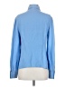 St. John 100% Silk Blue Long Sleeve Silk Top Size 4 - photo 2