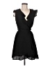 Monteau Solid Black Cocktail Dress Size M - photo 1