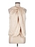 H&M 100% Polyester Ivory Sleeveless Blouse Size M - photo 1