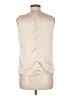 H&M 100% Polyester Ivory Sleeveless Blouse Size M - photo 2