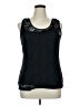Soma 100% Polyester Black Tank Top Size XL - photo 1