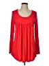 Cathy Red Long Sleeve Blouse Size L - photo 1