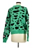 Unbranded 100% Polyester Animal Print Green Cardigan Size M - photo 2