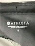 Athleta Color Block Green Athletic Shorts Size 6 - photo 3