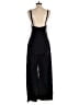 Zara Solid Black Jumpsuit Size S - photo 2