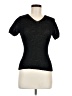 Clio 100% Polyester Tweed Black Short Sleeve T-Shirt Size M - photo 1