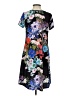 Lbisse Floral Black Casual Dress Size XS - photo 2