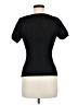 Clio 100% Polyester Tweed Black Short Sleeve T-Shirt Size M - photo 2