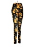Unbranded Floral Orange Leggings One size - photo 1
