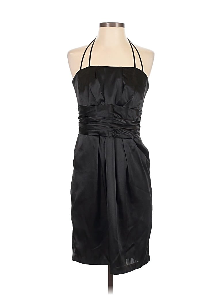 Pre-owned David's Bridal Cocktail Dress In Black