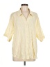 Nordstrom Rack Yellow 3/4 Sleeve Blouse Size M - photo 1