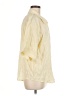 Nordstrom Rack Yellow 3/4 Sleeve Blouse Size M - photo 4