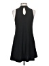 La Blanca Solid Black Casual Dress Size UK 6 / US 2 - photo 2