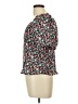Allegra K Black Short Sleeve Blouse Size L - photo 5