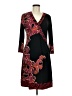 Alfani Paisley Black Casual Dress Size M - photo 1