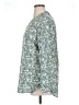 Timeson 100% Polyester Green 3/4 Sleeve Blouse Size XL - photo 5