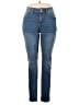 Ashley Stewart Stripes Blue Jeans Size 12 - photo 1