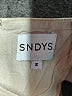SNDYS. Solid Ivory Shorts Size S - photo 3