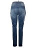 Ashley Stewart Stripes Blue Jeans Size 12 - photo 2