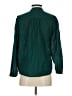 J.Crew Polka Dots Green Long Sleeve Blouse Size S - photo 2