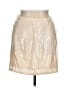 J.Crew Collection 100% Polyester Metallic Gold Ivory Formal Skirt Size 14 - photo 2