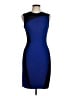 Cynthia Steffe Color Block Blue Cocktail Dress Size 6 - photo 1