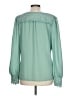 Unbranded 100% Polyester Green Long Sleeve Blouse Size L - photo 2