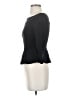 BCBGMAXAZRIA Black 3/4 Sleeve Top Size XXS - photo 5