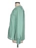 Unbranded 100% Polyester Green Long Sleeve Blouse Size L - photo 5