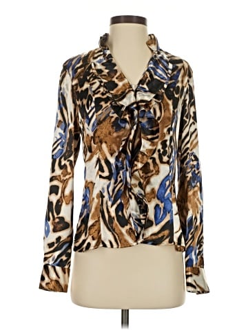 Jones New York Collection Long Sleeve Blouse (view 1)