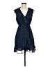 Bardot 100% Polyester Polka Dots Blue Cocktail Dress Size 6 - photo 1