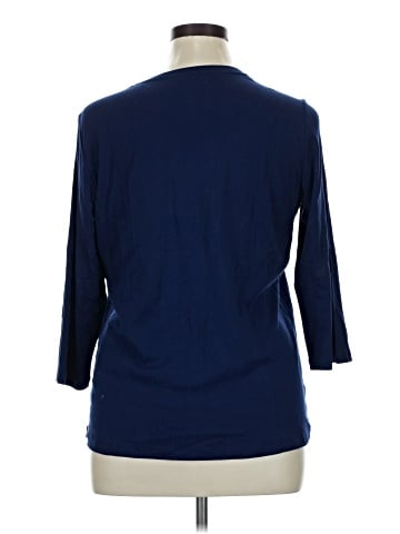 St. John's Bay 3/4 Sleeve T-Shirt (view 2)