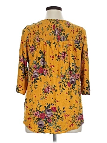 Torrid 3/4 Sleeve Blouse (view 2)