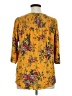 Torrid Yellow 3/4 Sleeve Blouse Size 1X Plus (1) - photo 2
