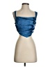 Cider 100% Polyester Blue Sleeveless Top Size S - photo 1
