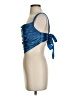Cider 100% Polyester Blue Sleeveless Top Size S - photo 5