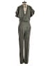 ADAY Solid Green Jumpsuit Size XS - photo 2