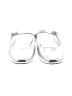 J.Crew Factory Store Metallic Silver Mule/Clog Size 9 - photo 2