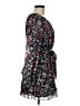 Dee Elly 100% Polyester Floral Black Cocktail Dress Size M - photo 4