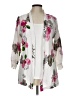 Japna 100% Rayon White Kimono Size L - photo 1