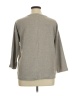 Cato Metallic Gray 3/4 Sleeve Top Size XL - photo 2