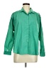 Assorted Brands Solid Green Long Sleeve Blouse Size M - photo 1