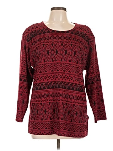 Lisa International Long Sleeve Top (view 1)