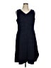 rsvp by TALBOTS Blue Casual Dress Size 16 - photo 1