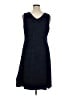 rsvp by TALBOTS Blue Casual Dress Size 16 - photo 2